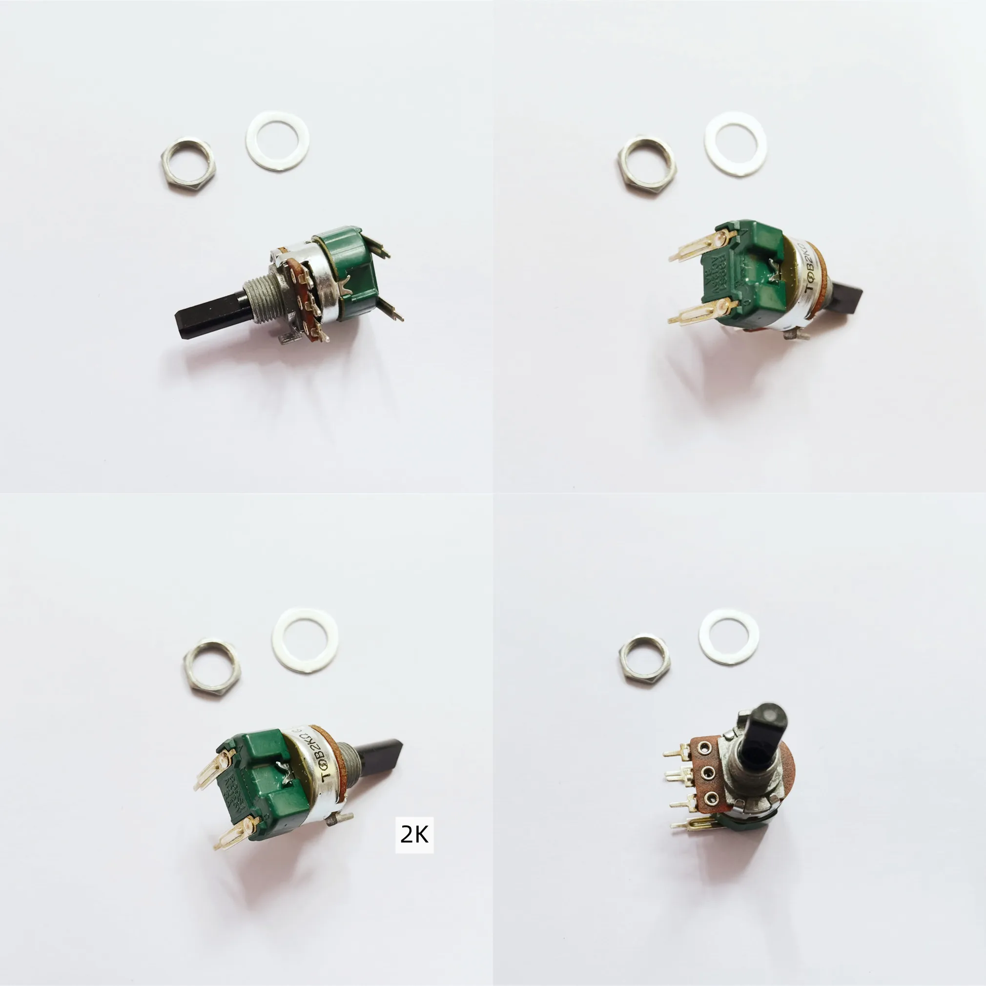 Original new 100% 2K 100K 500K B39S1PHD B39S1 AC125V 3A 6A with switch single potentiometer