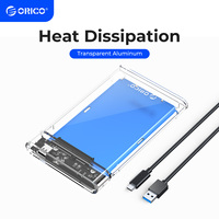 ORICO USB3.1 Gen1 Type C HDD Enclosure Case USB3.0 HDD Case Hard Drive External Enclosure Case 5Gbps for Windows/Mac