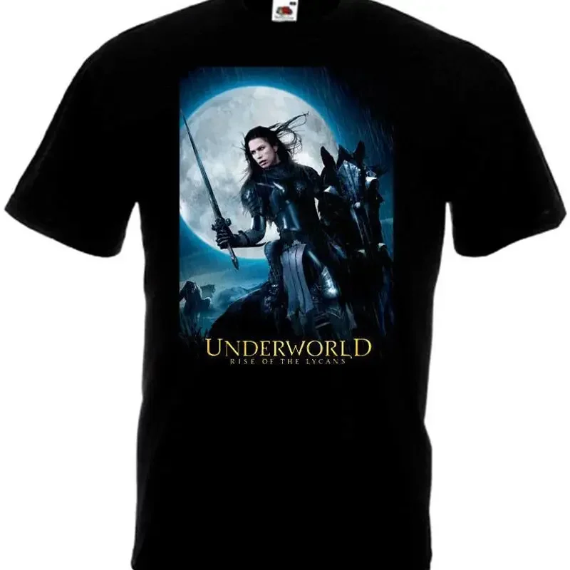 Underworld Rise of the Lycans v2 T shirt black movie poster all sizes S 5XL