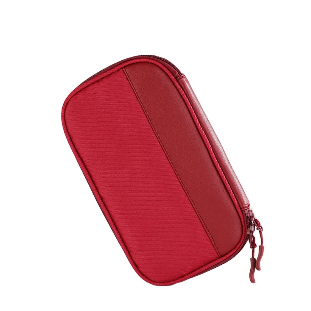 Oxford Cloth Simple Pencil Case Waterproof Large Capacity Multifunctional Pencil Bag Stationery Organize Desktop Storage Bag