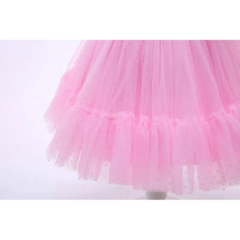 Flower Girl Dresses Elegant Wedding Party Princess Dress Kids Dresses For Girls Fancy Christmas Tulle Tutu Costumes For Children