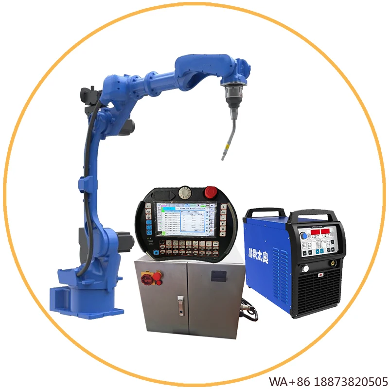 روبوت صناعي 6 محور عامل بيع آلة لحام الذراع الروبوتية سعر آلة لحام آلي ذراع روبوت صناعي #1