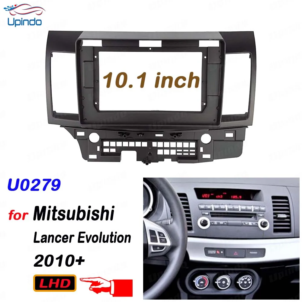 

2 DIN 10.1-дюймовая Android автомагнитола с установочной рамкой для Mitsubishi Lancer Evolution 2010+ (левый руль)