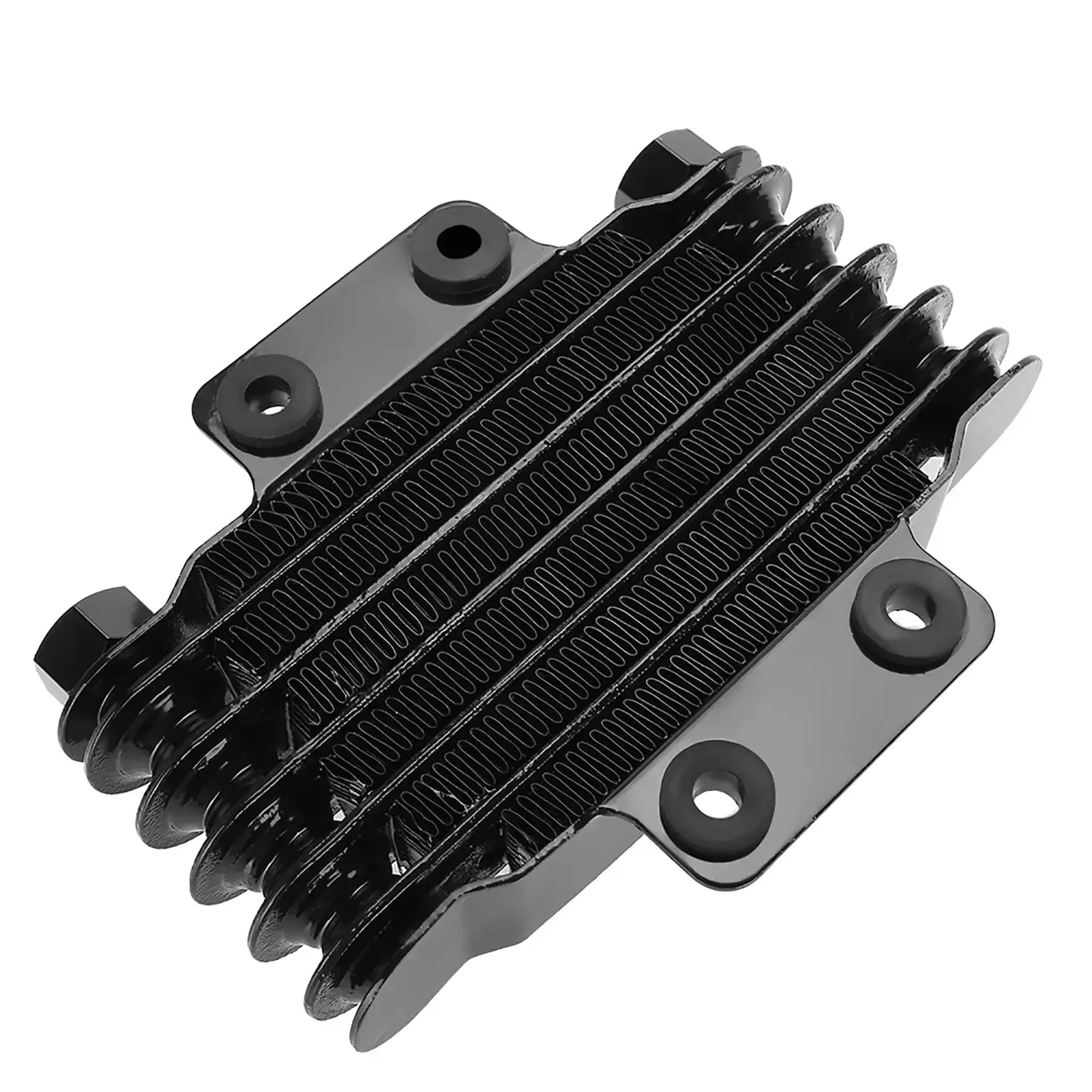 

Aluminum 85ml Engine Oil Cooler Cooling Radiator for 100CC-250CC Motorcycle Dirt Bike ATV Black