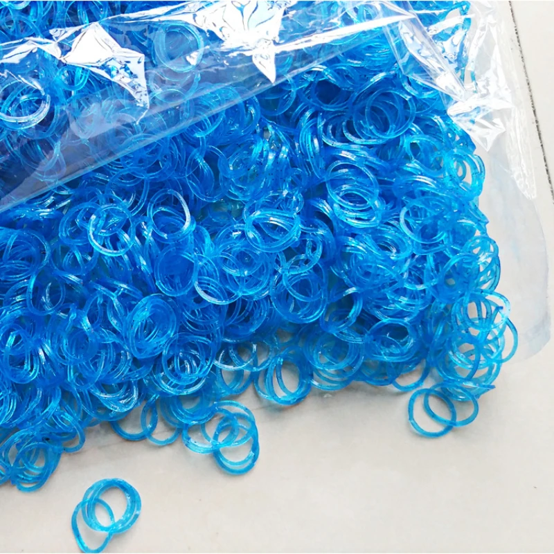 600 Pcs DIY Toys Rubber Bands Bracelet for Kids or Hair Rubber Loom Bands Refill Rubber Band Make Woven Bracelet DIY Christmas