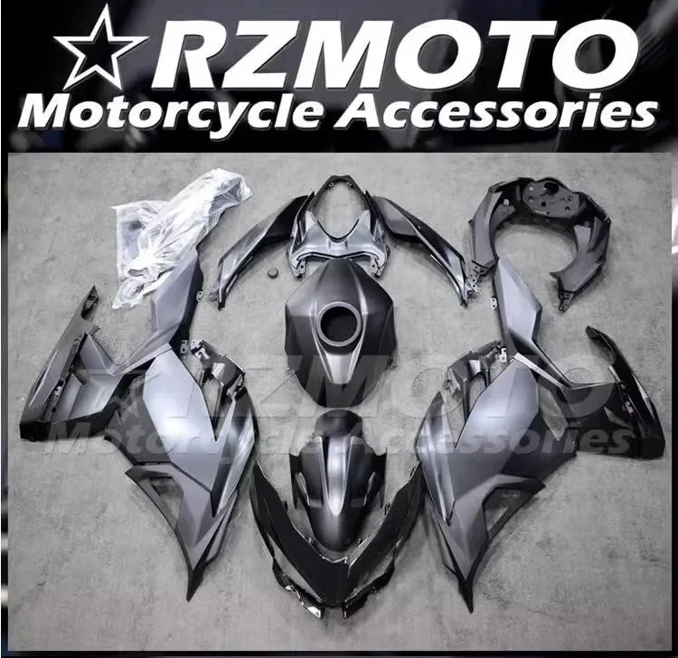 

4Gifts New ABS Motorcycle Fairings Kit Fit For Kawasaki EX 250 400 2019 2020 2021 2022 2023 19 20 21 22 Bodywork Set Black Matte