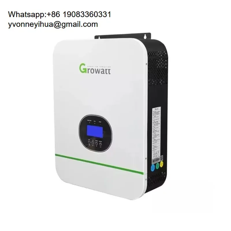 

High Quality 3kw Growatt SPF 3000TL LVM Single Phase Off Grid Micro Inverter 3kw Solar Applications