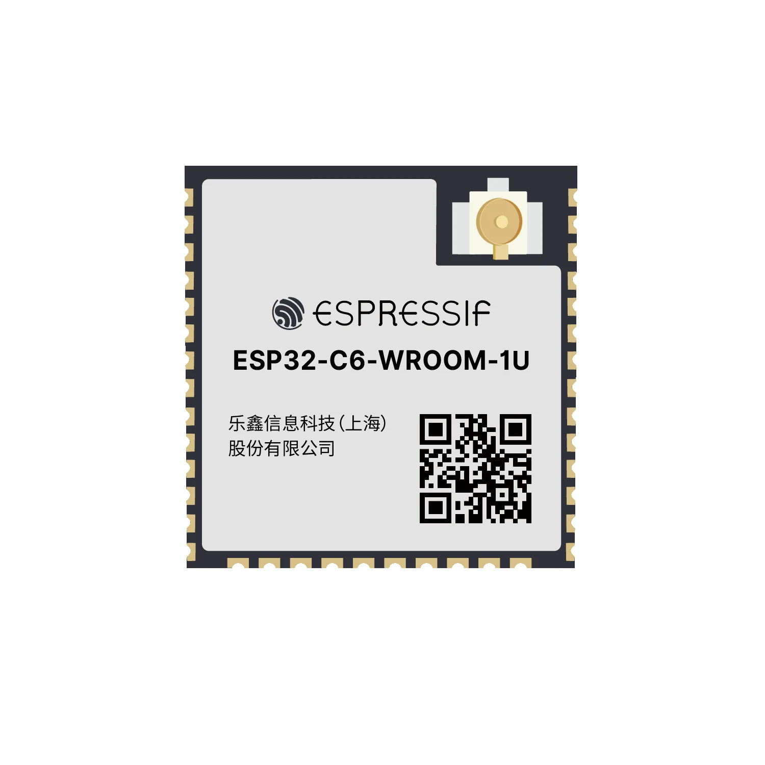 ESP32-C6-WROOM-1U โมดูลที่รองรับ Wi-Fi 6 Bluetooth 5 ZigBee และเธรด