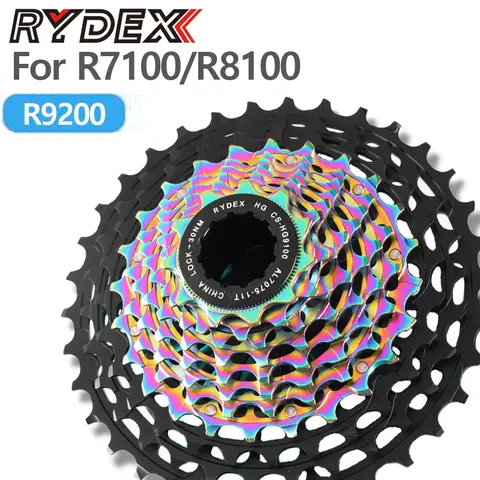 RYDEX 초경량 12단 도로 카세트 HG Shimano 105 Di2 R7100 Ultegra R8200 Dura Ace R9200 자전거 12단 프리휠