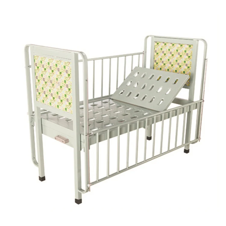 

Customizable Manual Hospital Bed for Child Care Factory Price with Double & Single Shake Features