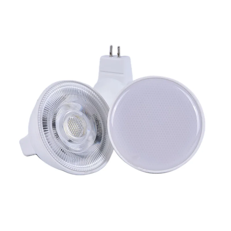 Dimmable GU10 COB LED Spotlight 6W MR16 Bulbs Light 220V White Lamp Down Light