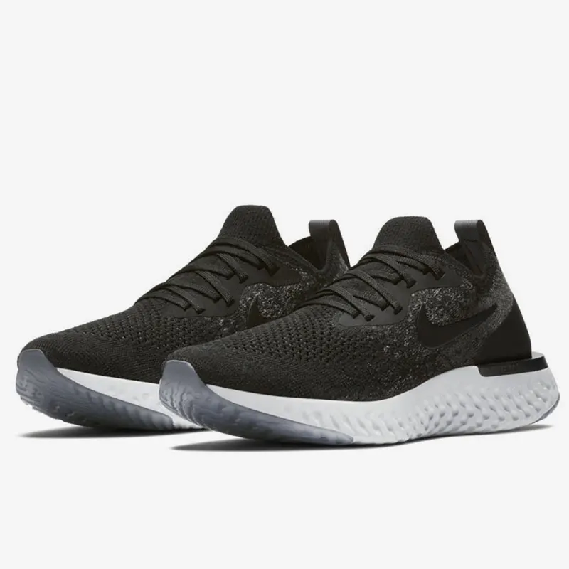 حذاء الجري Nike الأصلي Epic React Flyknit للنساء خفيف الوزن AQ0070-001