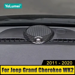 For Jeep Grand Cherokee WK2 2011 2012 2013 2014 2015 2016 2017 2018 2019 2020 ABS Car Dash Center Speaker Ring Frame Cover Trim