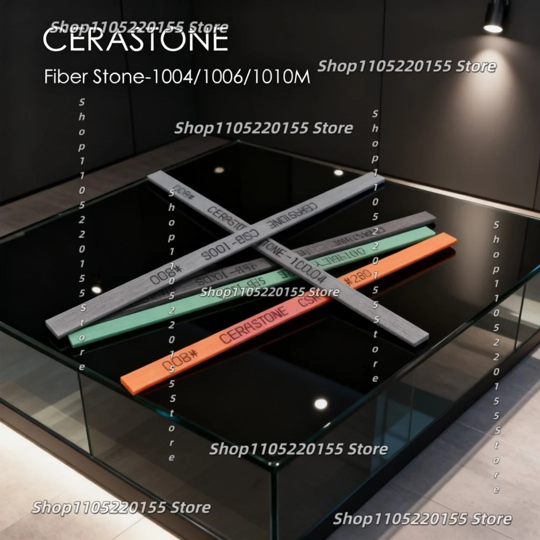 1pcs Japan CERASTONE 1004 1006 1010 D3 Round Ceramic Fiber Stone for Mold Die Metal Fine Polishing Abrasive Stick Grits120~1200