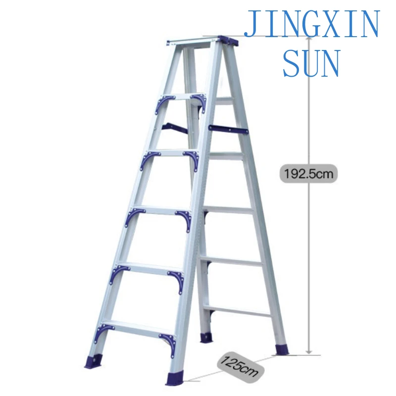 Thickened  non-slip  Indoor Zigzag  Stair  Aluminum  Alloy Stair