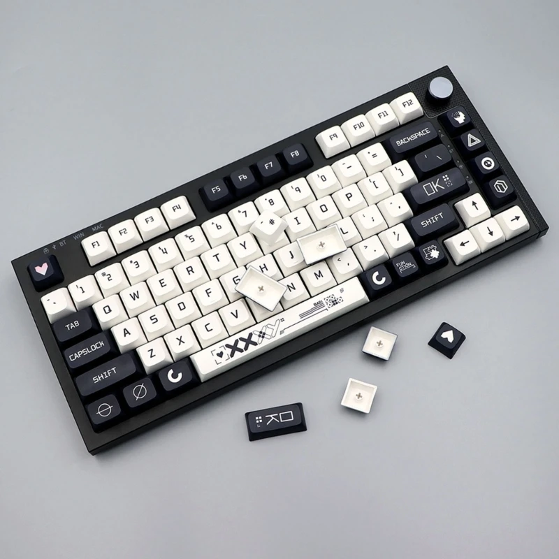 Mechanical Keyboard Keycaps 128 Keys PBT Keycaps XDA DYE SUB Print Stream Personality Theme For MX Switches