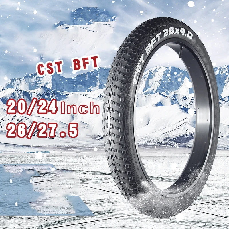 20inch 24inch Fat Tire Snow Beach Bicycle Tire 20x4.0 20X2.4 24x4.0 Electric Snowmobile MTB Bicycle Anti-Slip Fat Tire Wire