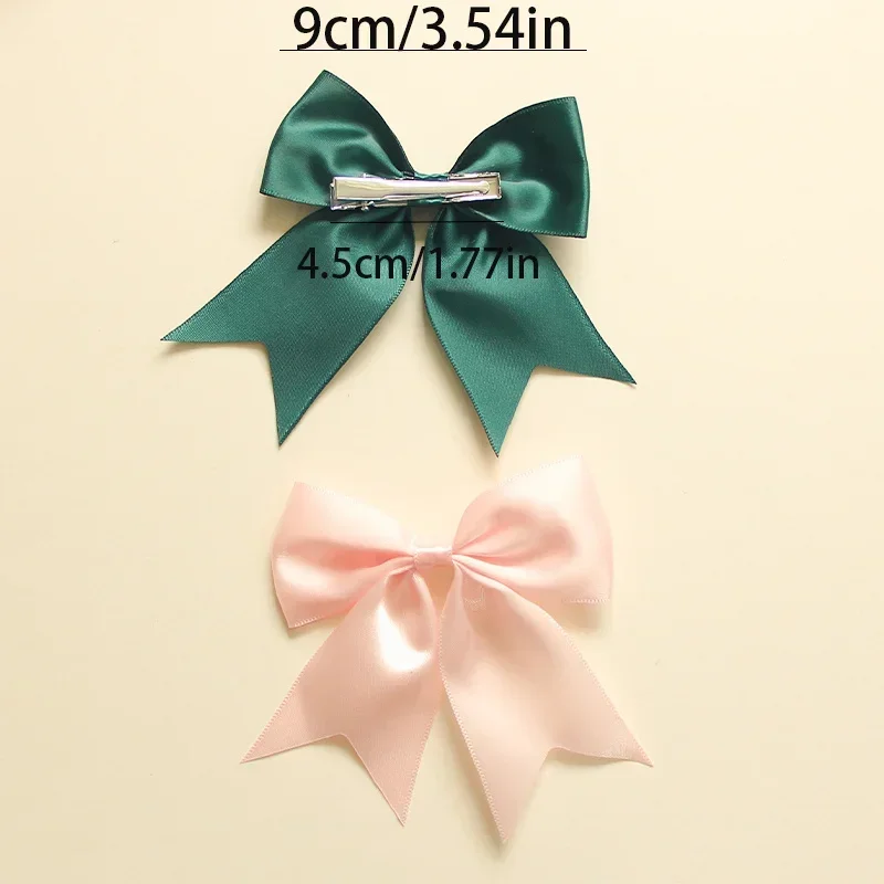 5 pçs/set arcos feitos à mão grampo de cabelo meninas novo grampo de cabelo presente de natal novos crianças acessórios para o cabelo