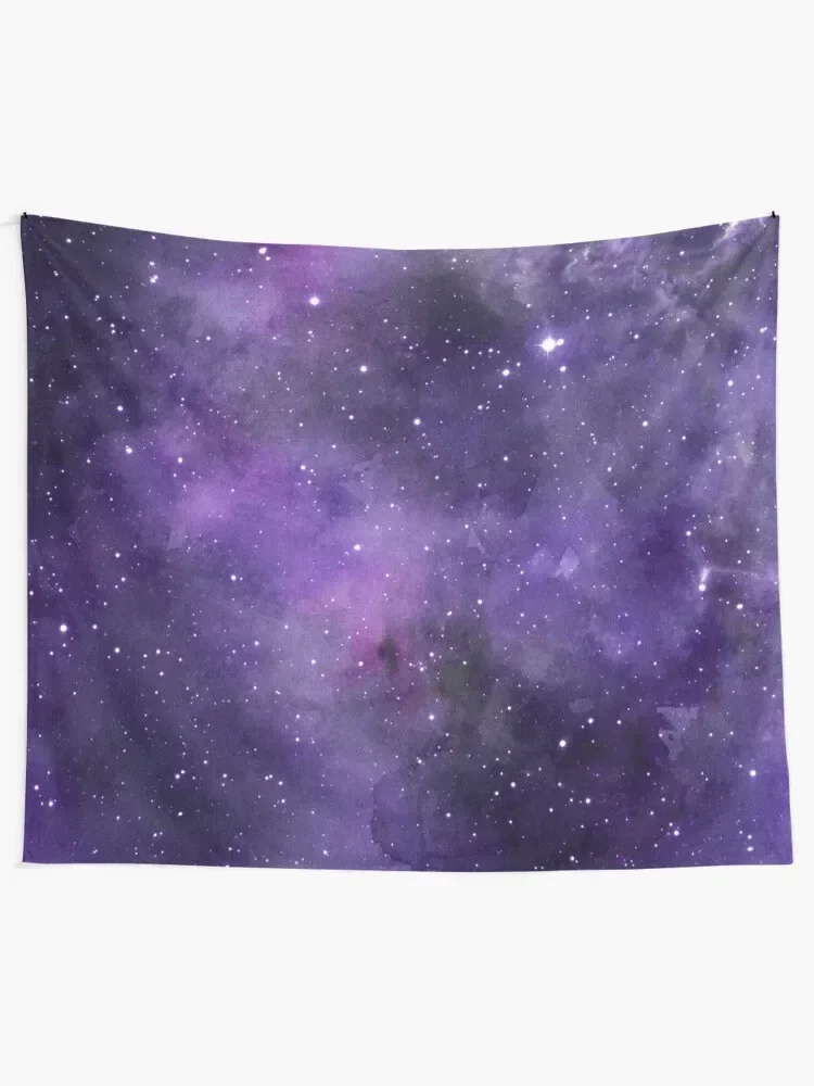 Amethyst watercolor galaxy Tapestry Decoration For Bedroom Wall Mural Home Decoration Tapestry