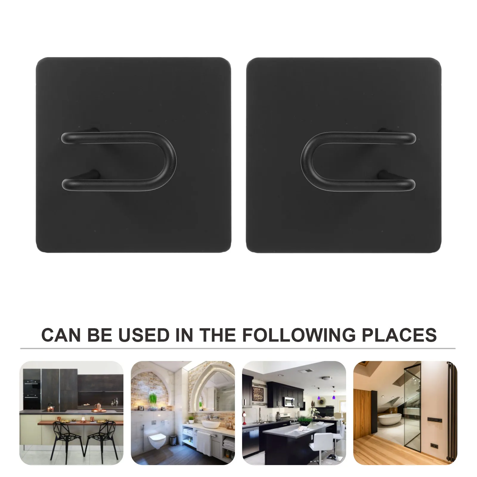 

Magnetic Paper Towel Holder Roll Tissue Rack Kitchen Black Punch Free Multi Function Storage Hook Wall Mounted Stainless Steel