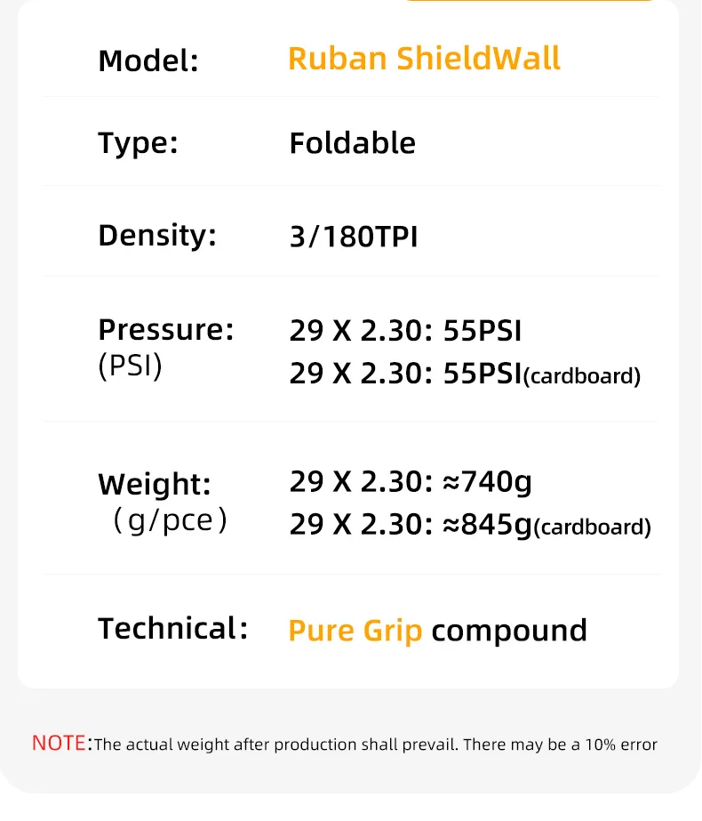 CONTINENTAL RUBAN Shieldwall Tubeless-Reifen MTB 29IN TLR E-25 Faltreifen 29x2,3 Mountainbike Tubeless XC-Reifen – Detail 3