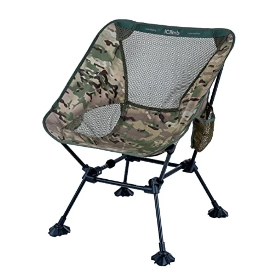

Ultralight Compact Camping Folding Beach Chair with AntiSinking Large Feet for Outdoor Adventures Portable and Comfortab