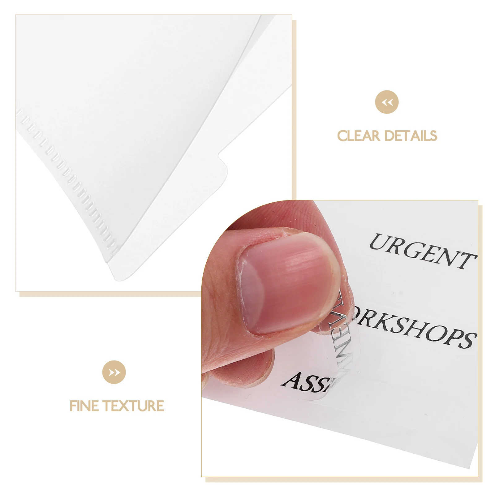 

1Set Transparent Frosted Money Saving Binder Budget Notebook Wallet Pouches Cash Pocket Organizer Budget Dividers Supplies