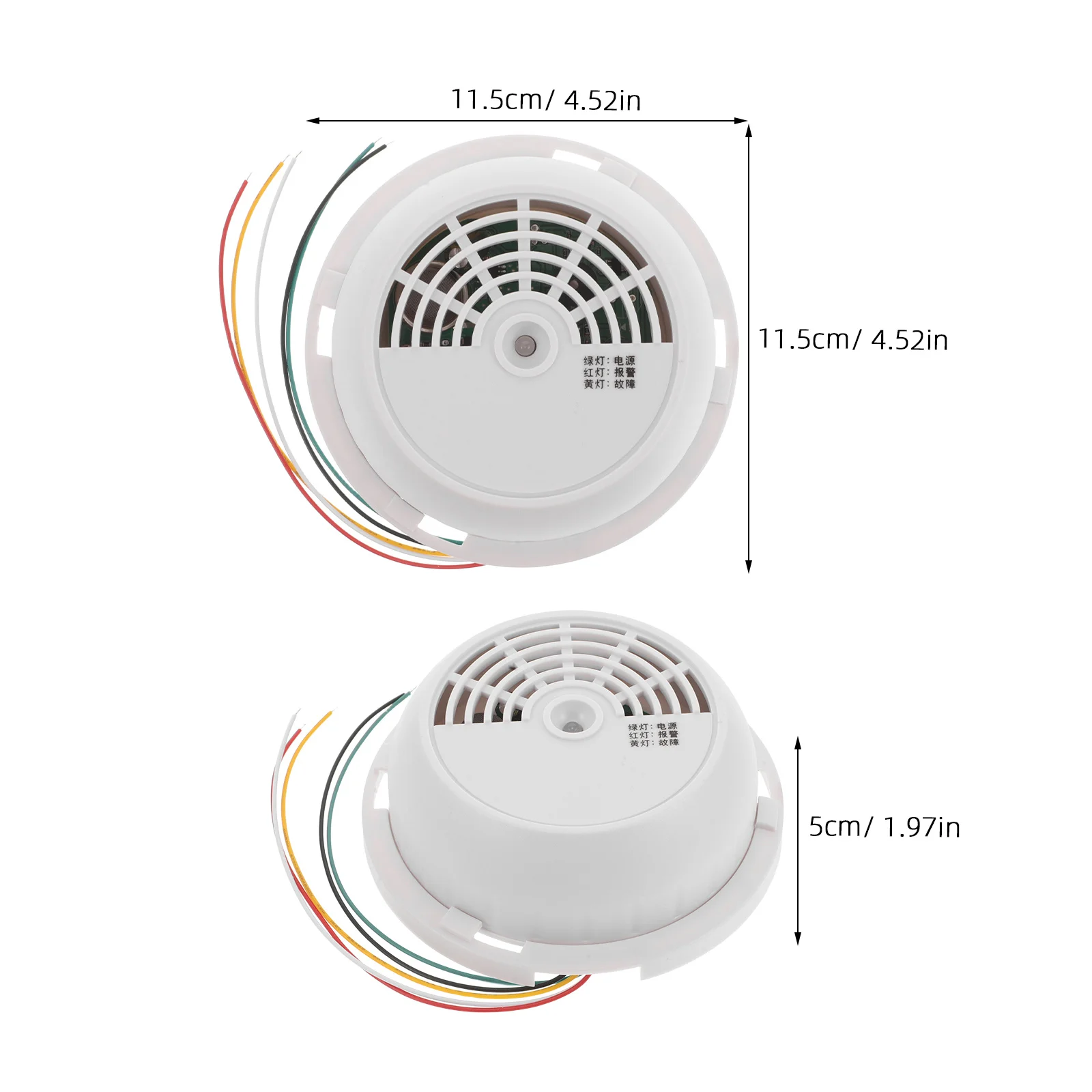 Sensor de detecção de vazamento doméstico para cozinha, gás propano natural, design compacto, alerta de prevenção de perigo