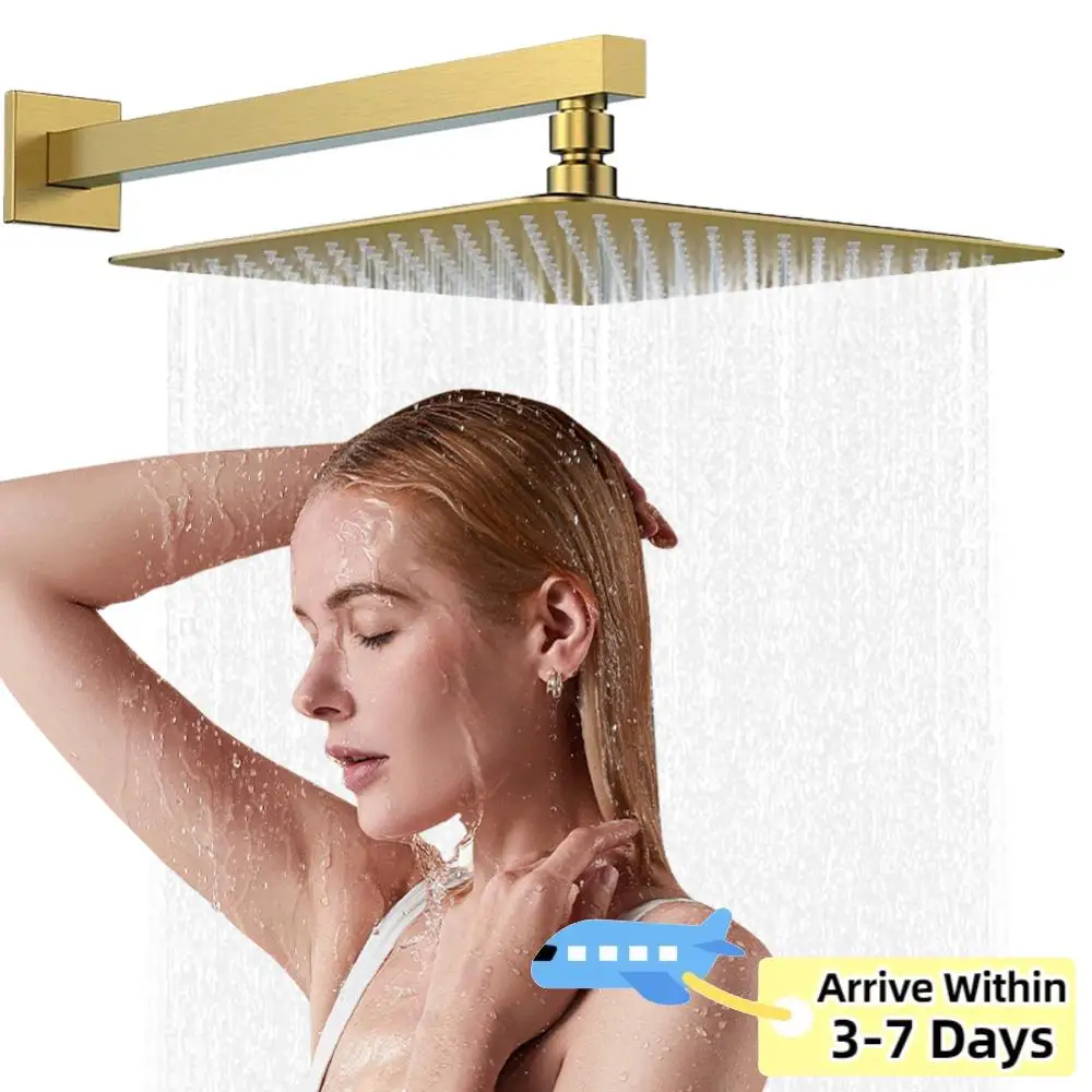 

10 Inch All-Copper Shower Head with Handshower Top Shower Head Shower Combo Set for Home Bathroom Accessories
