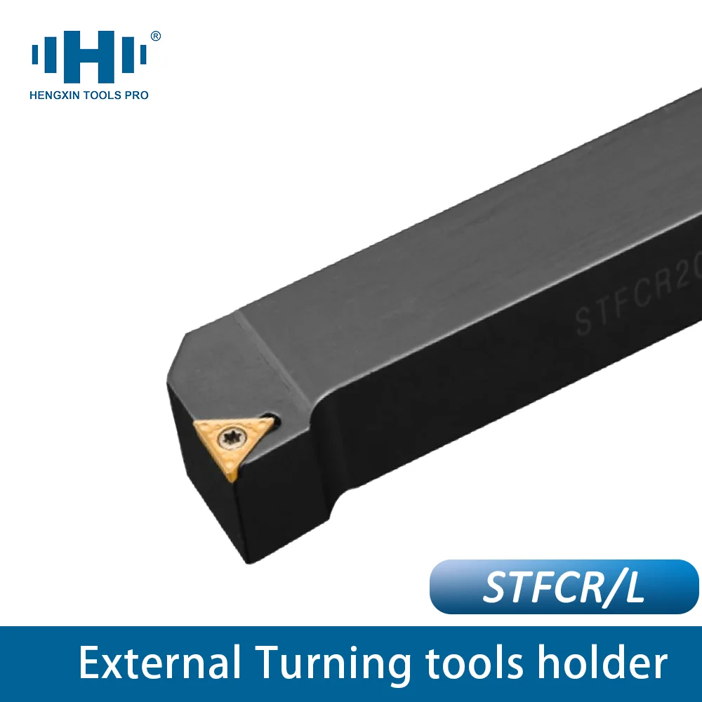 

HENGXIN STFCR STFCL STFCR/L1212H11 STFCR/L1616H11 STFCR/L2525M16 External Turning Tools Holder Lathe CNC Tools Cutter Bar