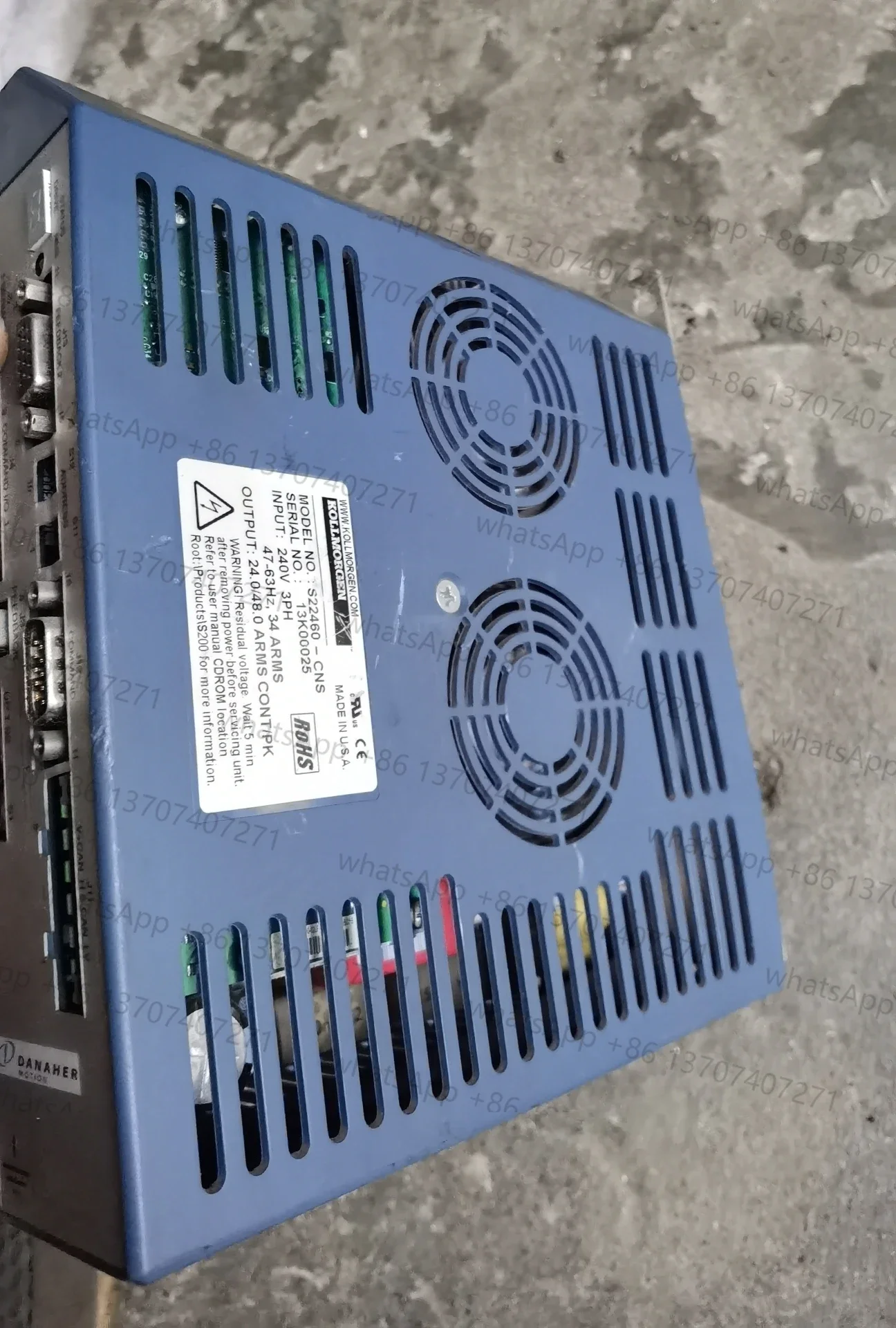 Servomoteur S22460-CNS pour Danaher