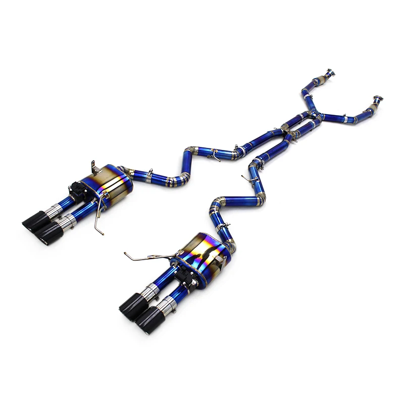 

YK Catback Exhaust For M3 E90/E93/E9X 4.0L 2008-2010 Titanium Alloy Mirror Polished High Temperature TIG Welded Exhaust