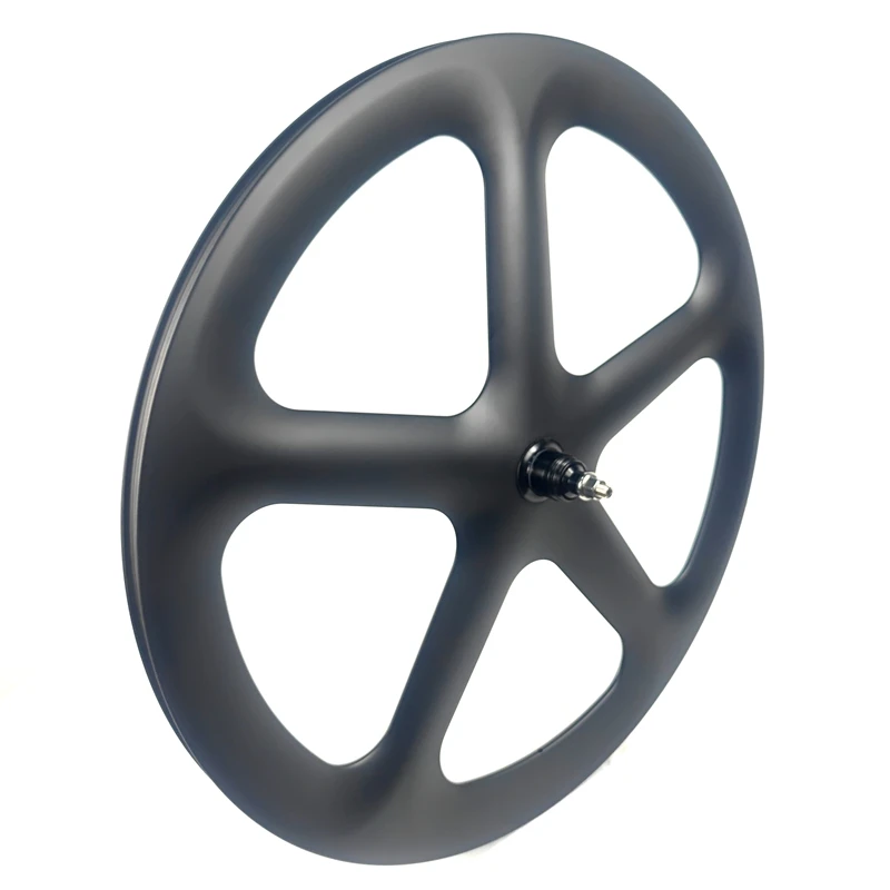 

Колесный комплект BIKEDOC SP-JQ5 для трековых велосипедов, карбоновый, 5 спиц, под трубчатые/бескамерные шины, ширина 28 мм, глубина 55 мм, матовый UD-покрытие