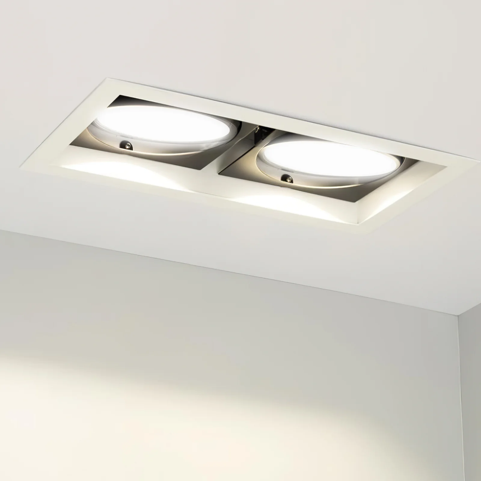 

6pcs Anti-Dazzling Diffuser Lamp Shade For Ceiling Spotlight Durable Acrylic Replacement Light Cover Downlight Accessories