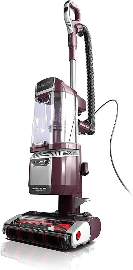 Rotator Pet Lift-Away ADV Upright Vacuum with DuoClean PowerFins HairPro & Odor Neutralizer Technology, Wine Purple, 0.8 Qt.