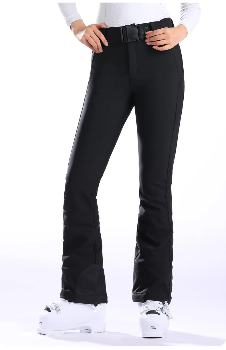 Winter neue Skihose Frauen Slim Fit Schnee hose Outdoor warme Trainings hose wind dichte Skihose wasserdichte Snowboard kleidung – Detail 8
