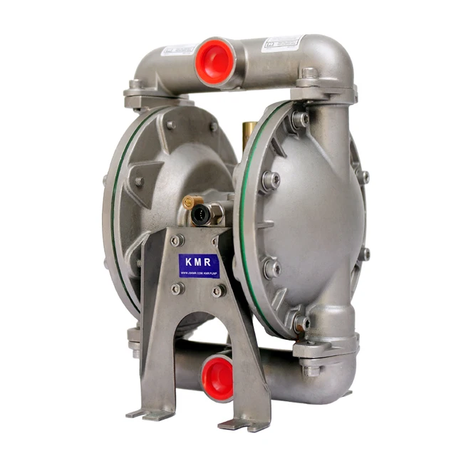 Full Stainless Steel 316L Chemical Pneumatic Diaphragm Booster Pump manufacturers sea water pneumatic pump