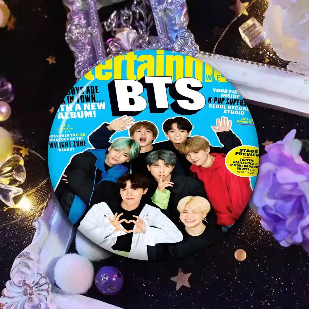 BTS Anime Button Pin: The Ultimate Fashion Statement for K-POP Fans