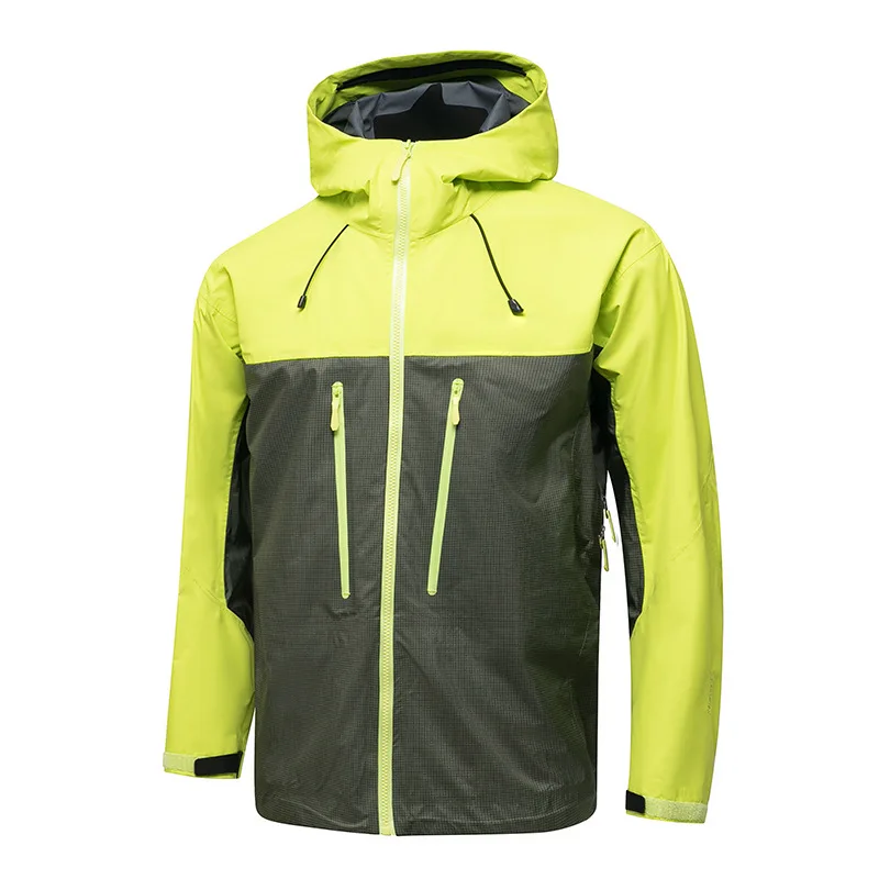 New Contrasting Color Assault Suit Men Women Outdoor Hiking Sports Climbing Jacket Windproof Waterproof Couple Hooded Jackets