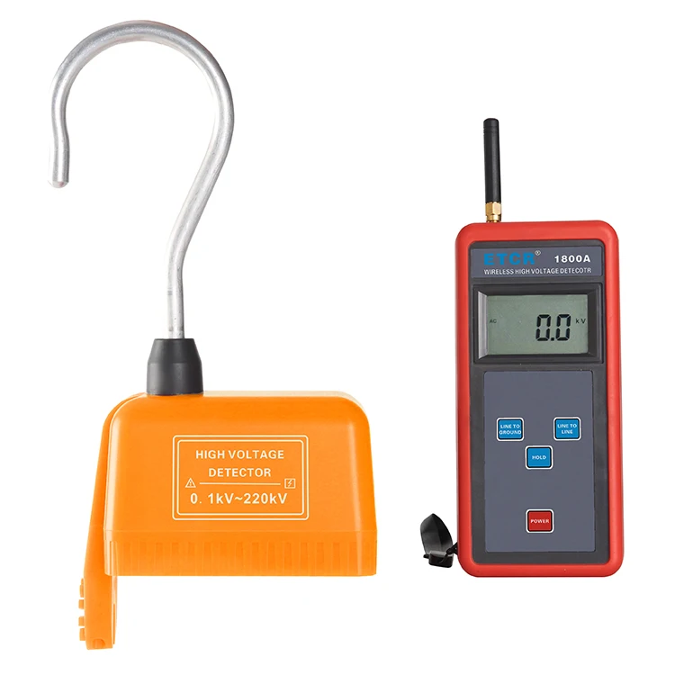 ETCR1800A 433MHz wireless high voltage phasing detector induced voltage test