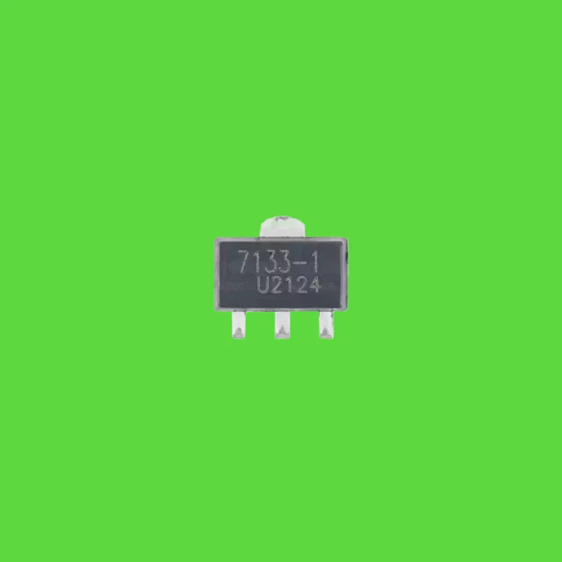 100pcs/ HT7133-1 SOT-89 3.3V0.1A low dropout linear regulator LDO chip