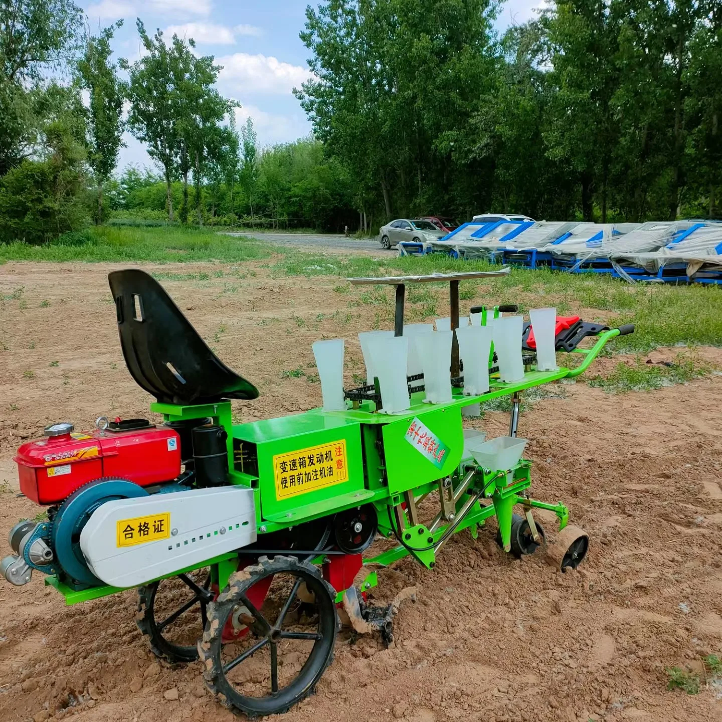 【HOT】Smart Riding Type Planter: Streamlining Vegetable Seeding Operations
