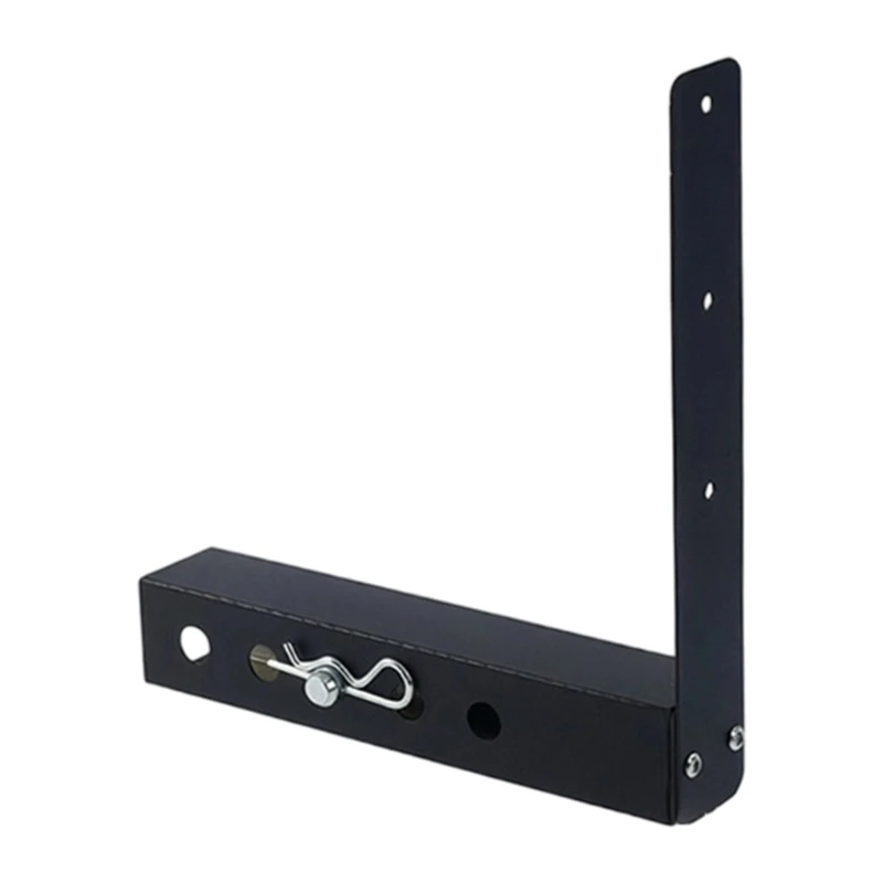 Slow Moving Vehicle Sign Bracket Receiver Mounted Warning Sign Support for Standard 2 Inch Receiver, Fits 14 Inch SMV Signs for