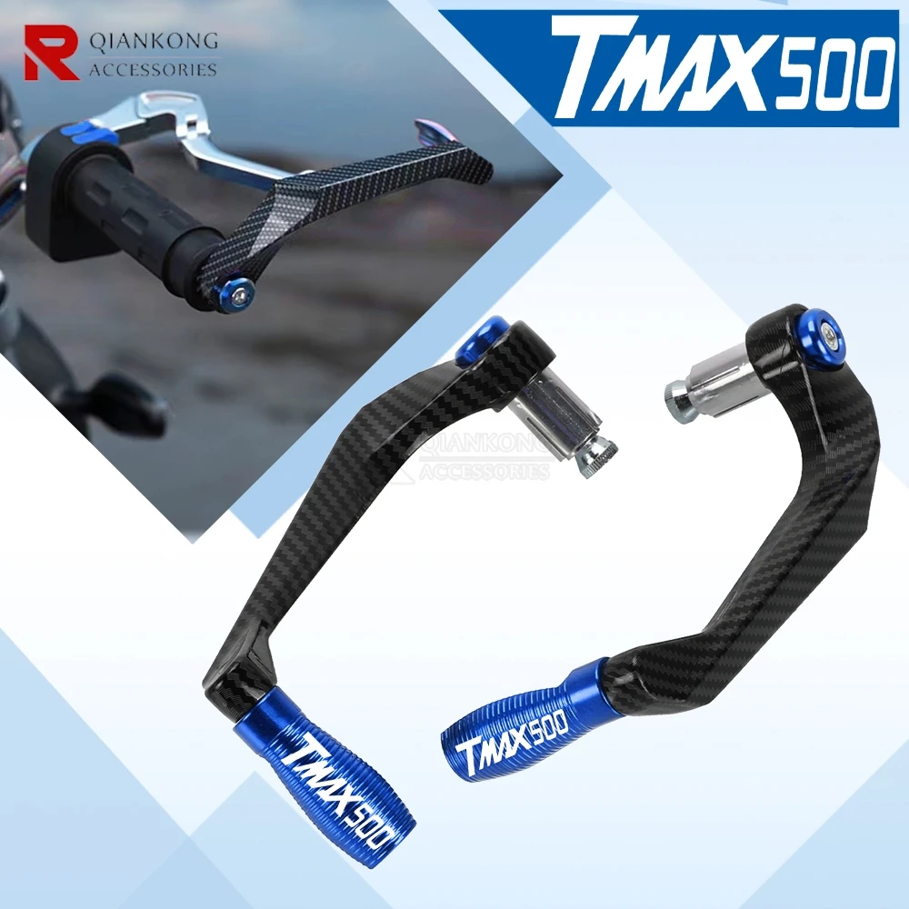 

For YAMAHA TMAX500 TMAX 500 T-max500 2001-2022 2023 2024 7/8'' Motorcycle Handlebar Grips Guard Brake Clutch Lever Protector