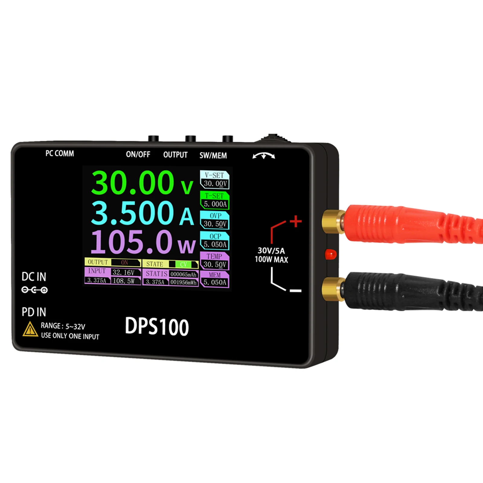 dps100-pocket-laboratory-dc-power-supply-30v-5a-100w-adjustable-voltage-regulator-programmable-voltage-regulator-power-supply