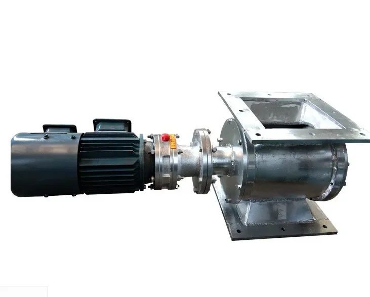 

#For High temperature resistant Electrical Airlock Type Feeder Rotary Valve Stainless Steel 304/316 Rotary Valve For Air