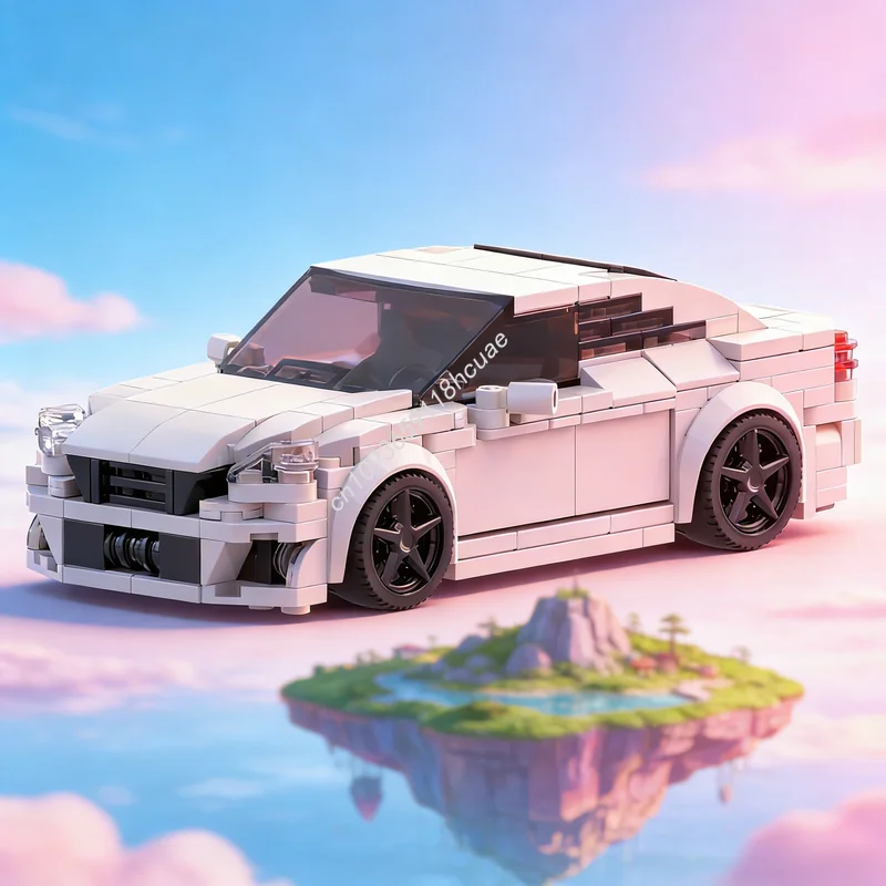

366pcs MOC Lexus IS F City Champions Model Building Blocks Toy Architecture DIY Christmas Gift Assemble Creative Idea Brick