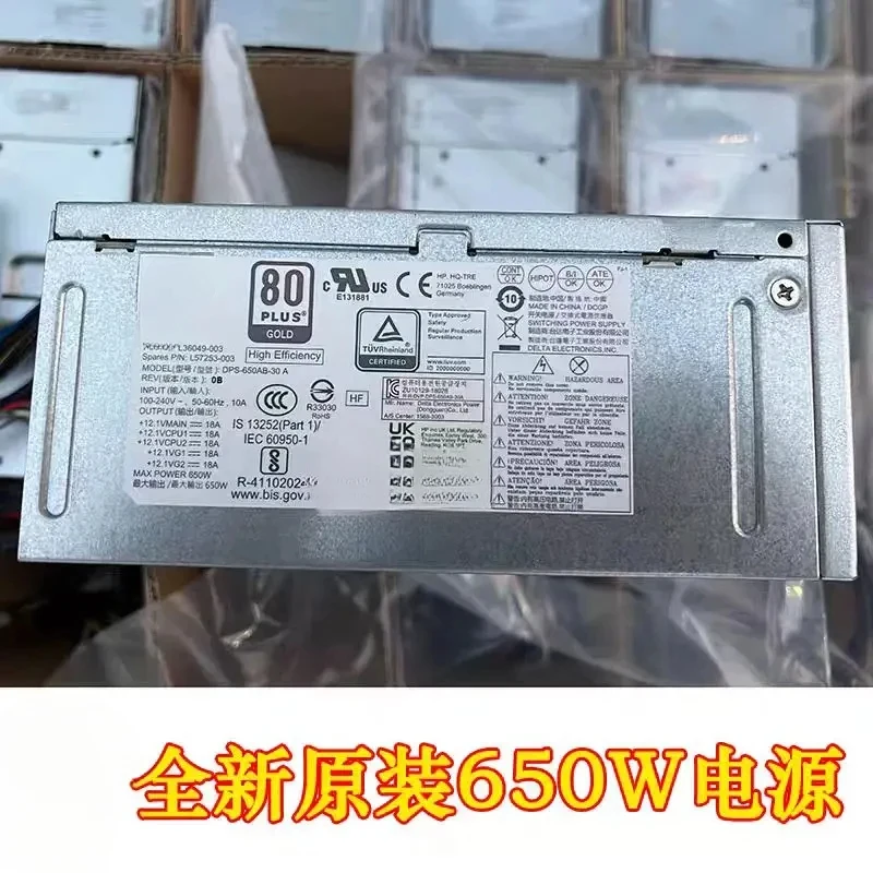 CHEN New Original For HP ZHAN99 Z2 G4 Workstation 650W Power Supply DPS-650AB-30A 650W High Quality~~