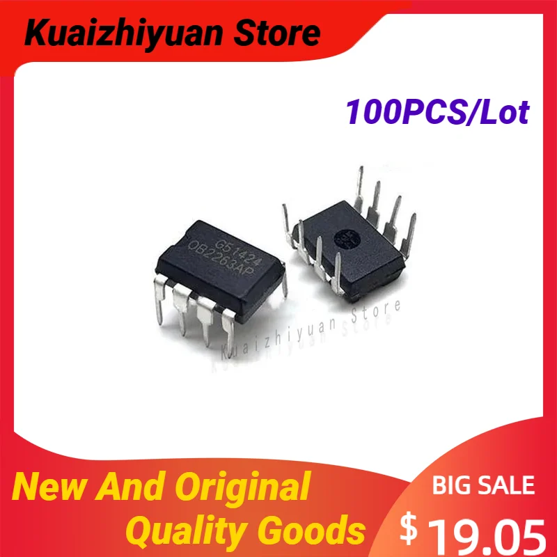 

100PCS/Lot New And Original OB2263AP OB2263 2263 DIP-8 In Stock Quality Goods