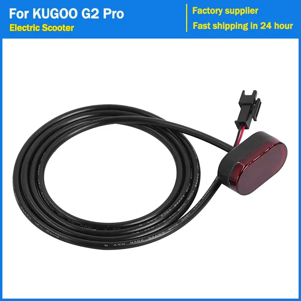 Electric Scooter Rear Back Mudguard Stop Lamp Replacement Parts for KUGOO G2 Pro E-scooter Fender Taillight Brake Warning Light